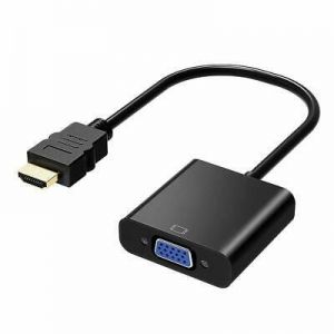 shppingHouse כבלים VGA Female To HDMI Male 1080P Video Cable HDTV PC Cord Converter