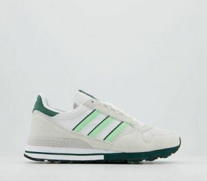 Mens Adidas Zx 500 Trainers Crystal White Glory Mint White Trainers Shoes