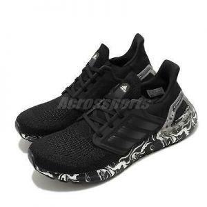 adidas UltraBOOST 20 W Glam Pack Black White Women Running Shoes Sneakers FW5720