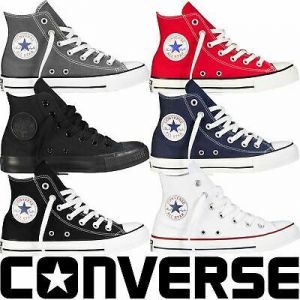 Converse All Star Mens Womens High Hi Tops Unisex Chuck Taylor Trainers Pumps