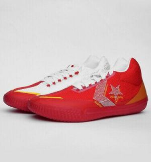 shppingHouse אופנה Converse All Star BB Evo Mid Men Basketball Shoes New White Red 168789C